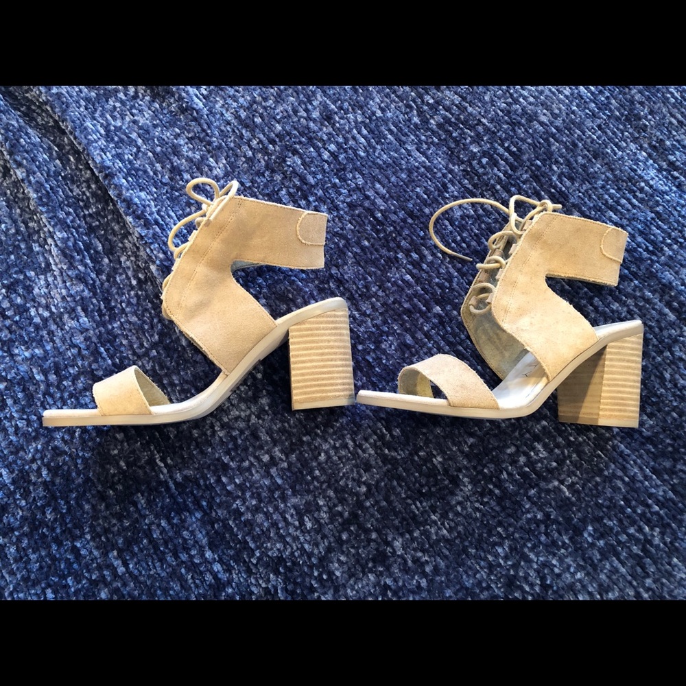 Sole Society “Auburn” Lace-Up Sandal